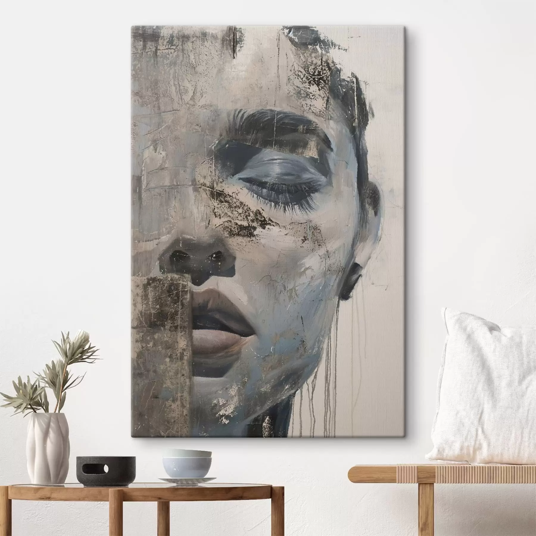 Obraz Minimalistický portrét s47481