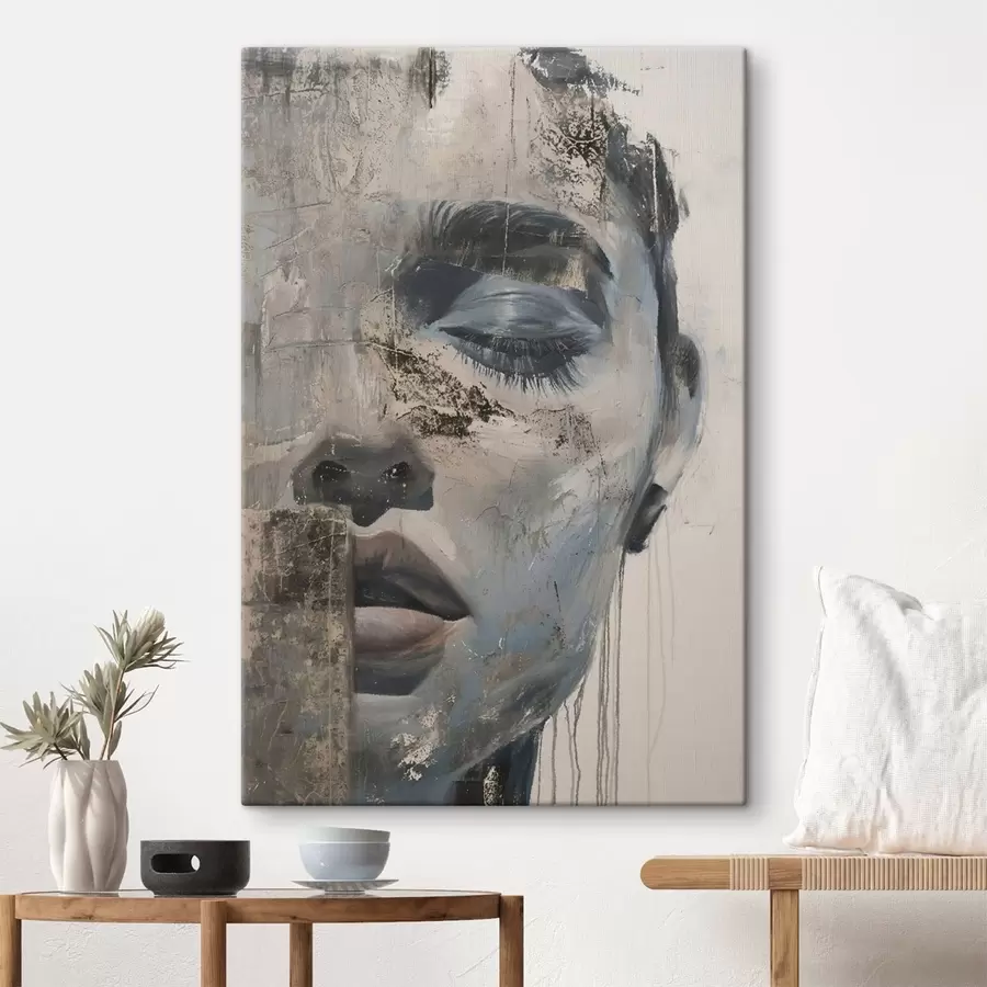 Obraz Minimalistický portrét s47481