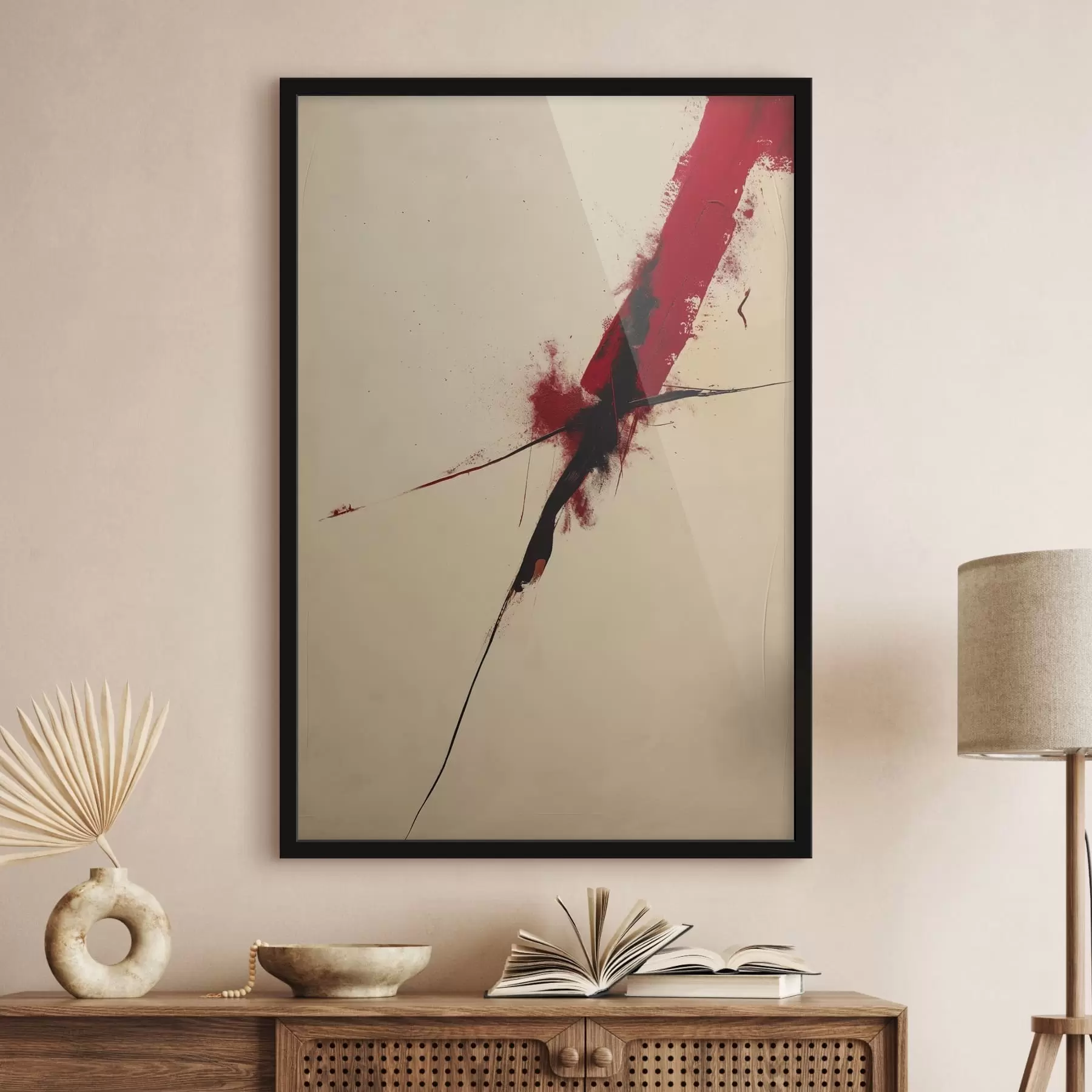 Fototapety Červený akcent f47461