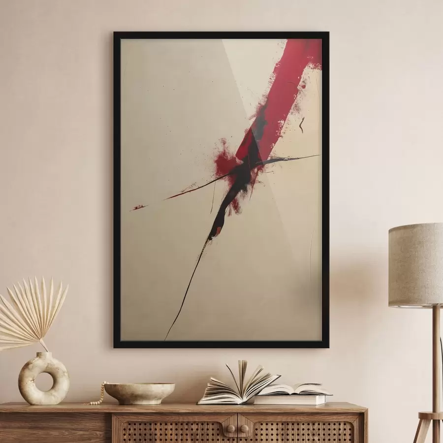 Fototapety Červený akcent f47461