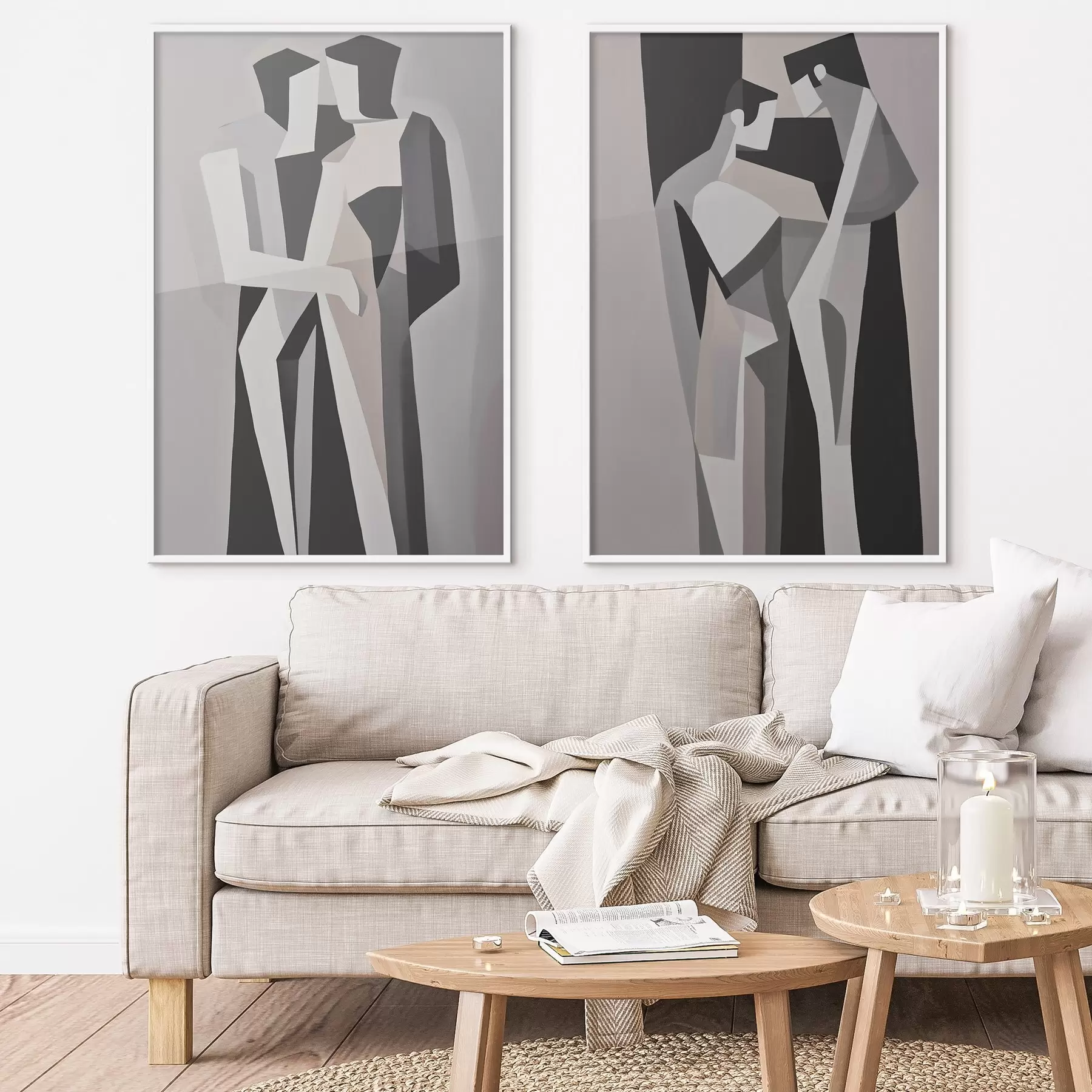 Fototapety Abstraktné geometrické páry d00517