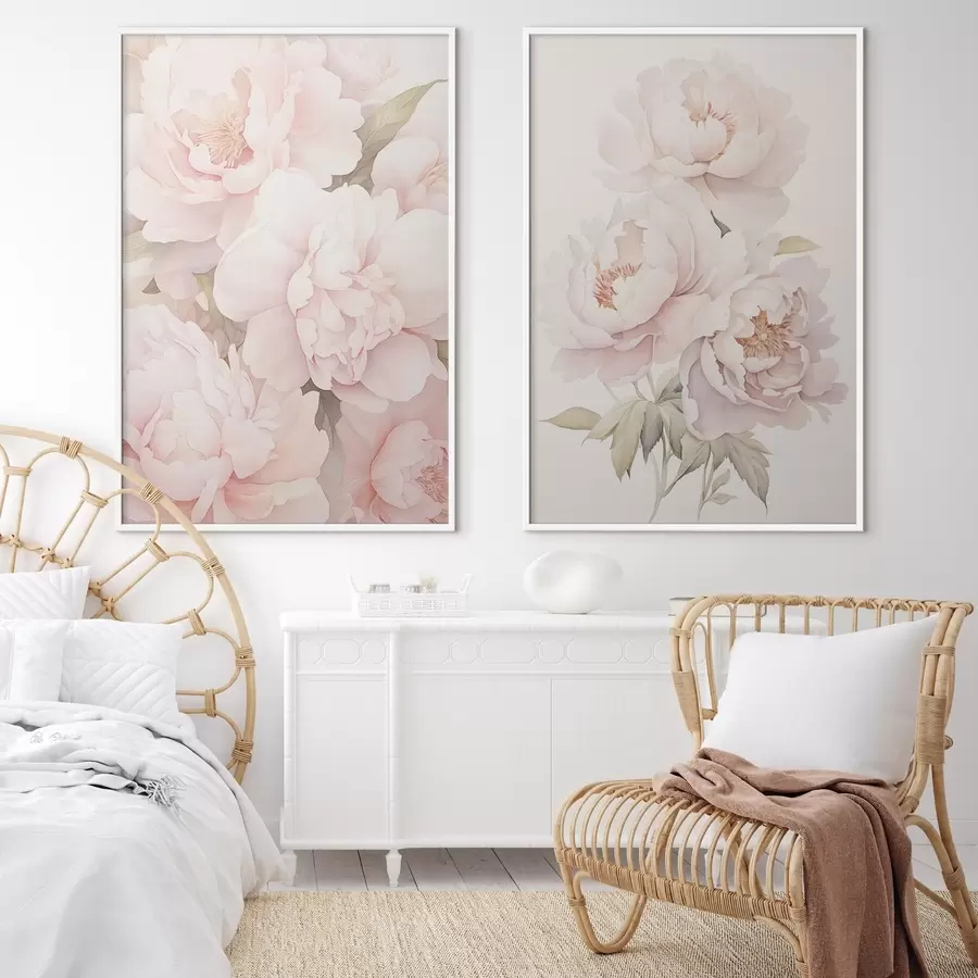 Fototapety Jemné pivonky d00559