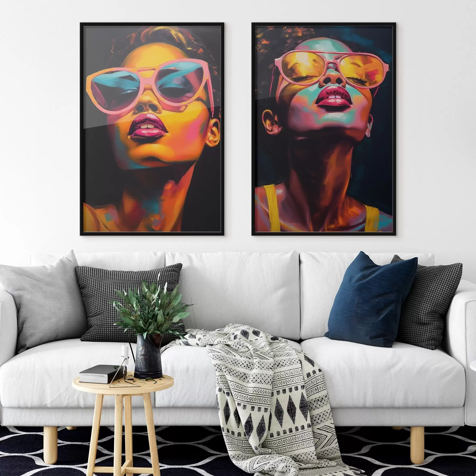 Fototapety Portréty vo farbe d00581