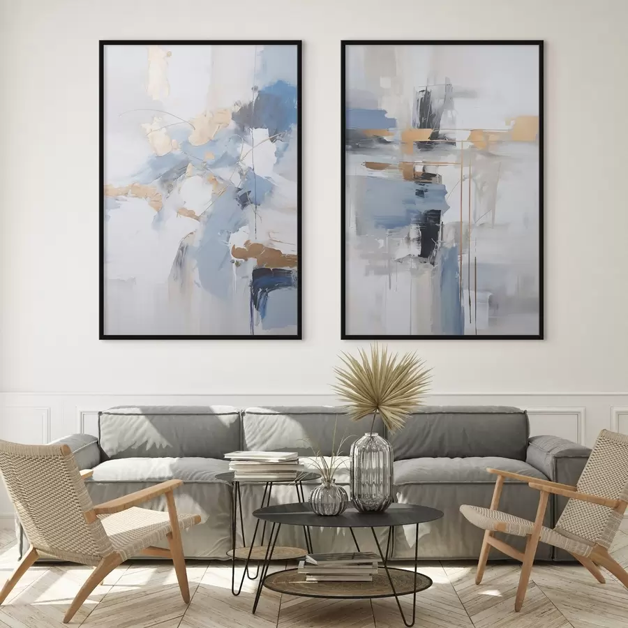 Fototapety Moderná abstrakcia imitujúca maľbu d00588