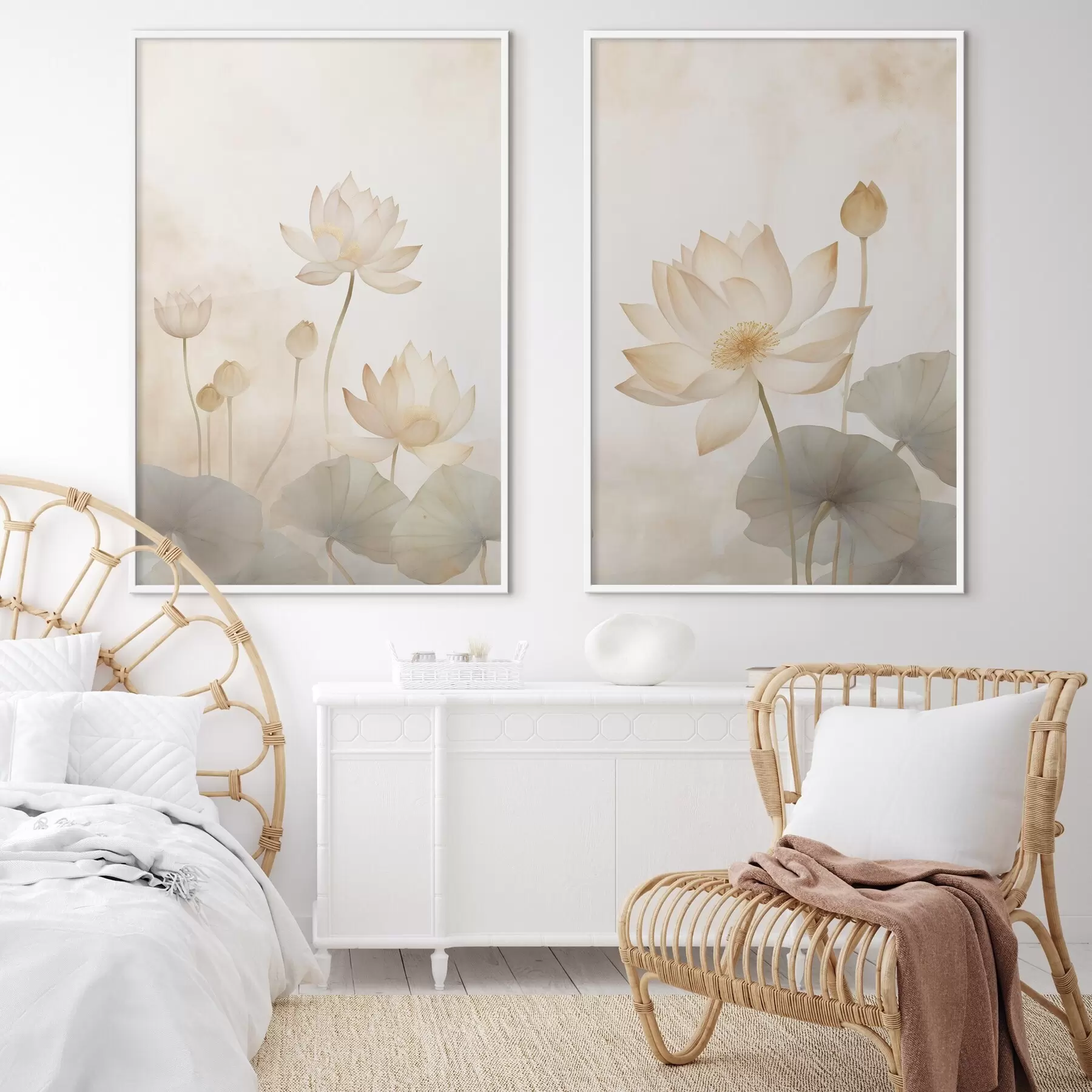 Fototapety Lotosové kvety d00668