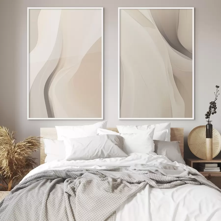 Fototapety Abstraktné piesočné vlny d00681