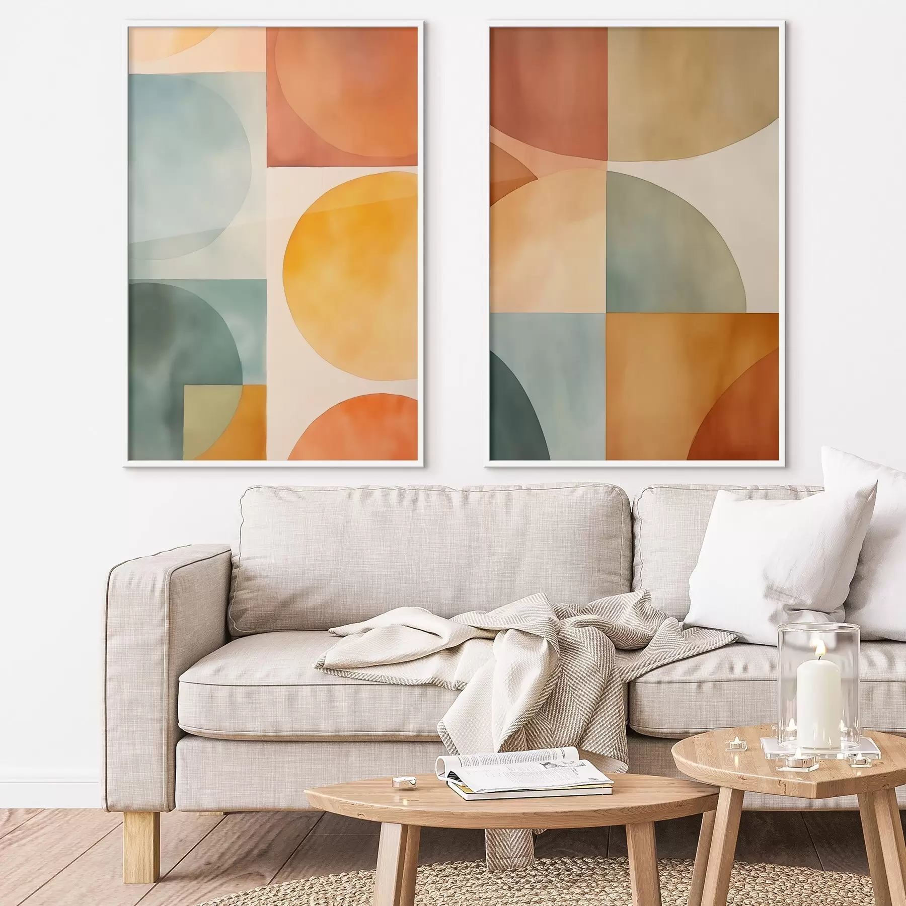 Fototapety Geometrické kruhy d00732