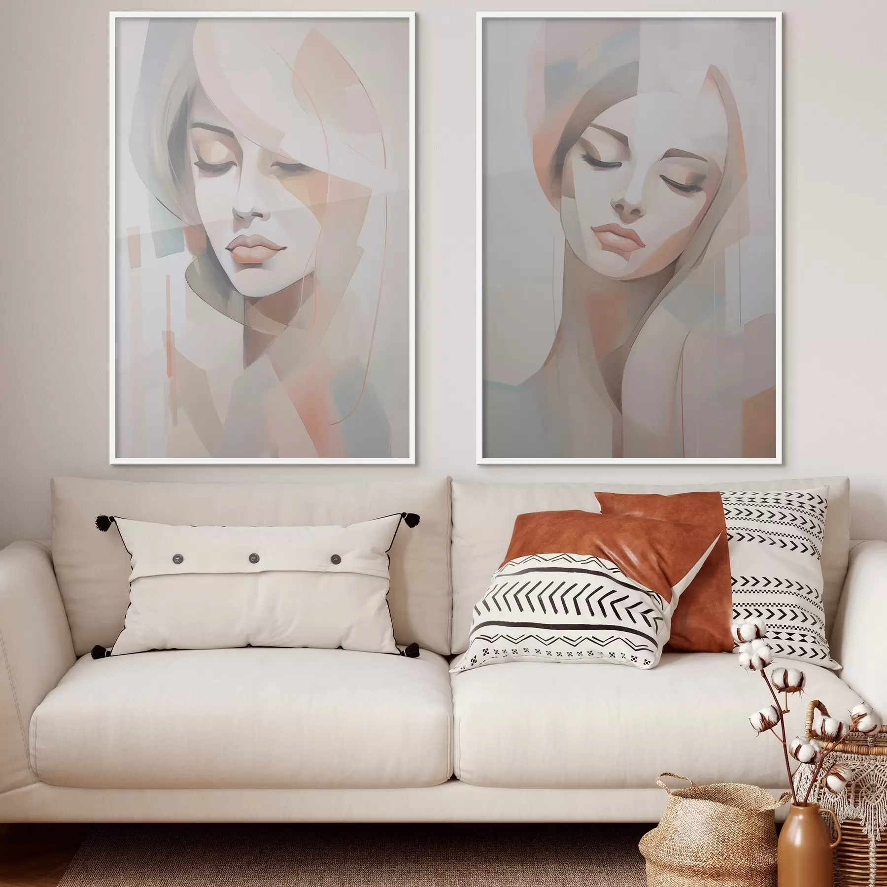 Fototapety Abstraktný portrét dievčaťa d00768