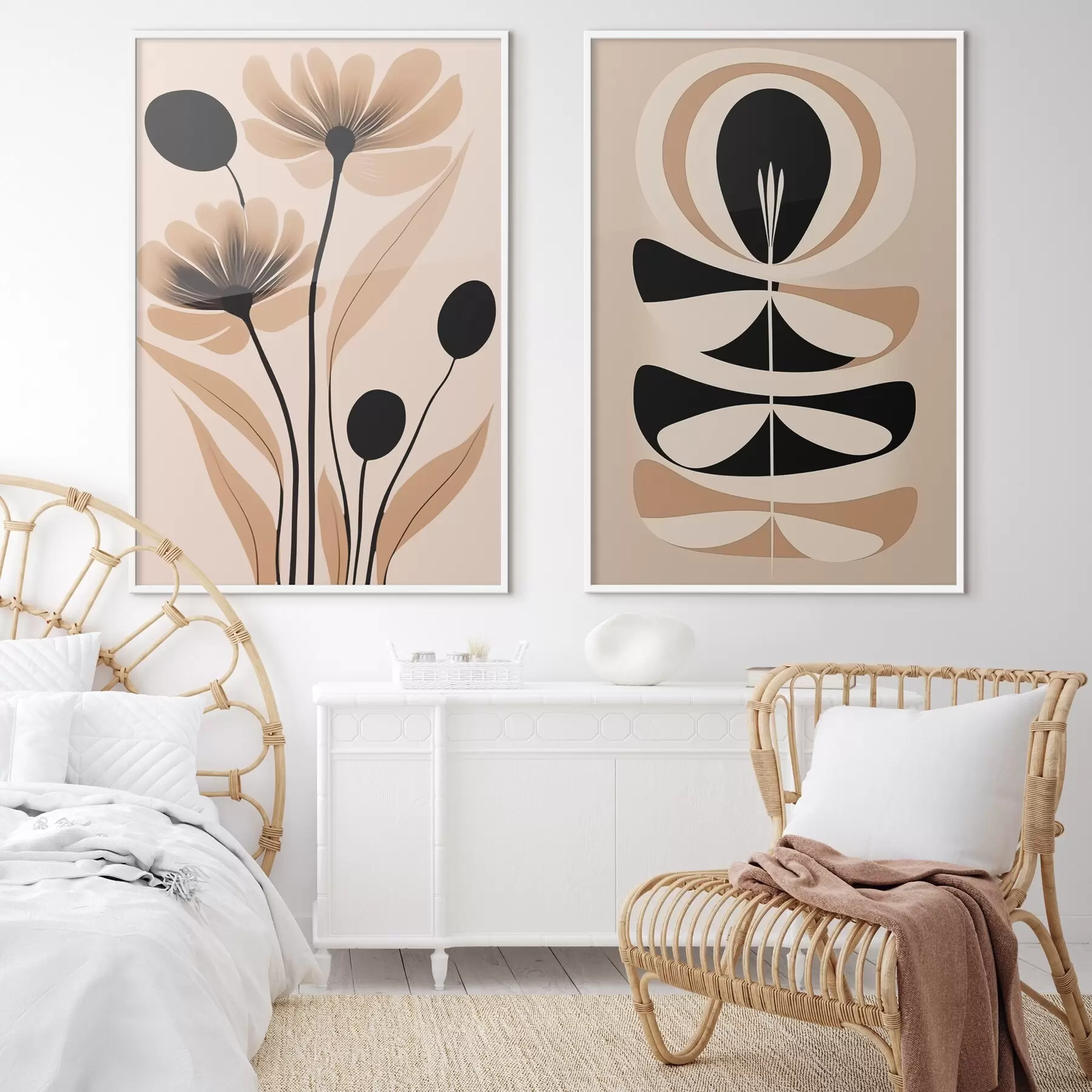 Fototapety Abstraktné kvety d00773