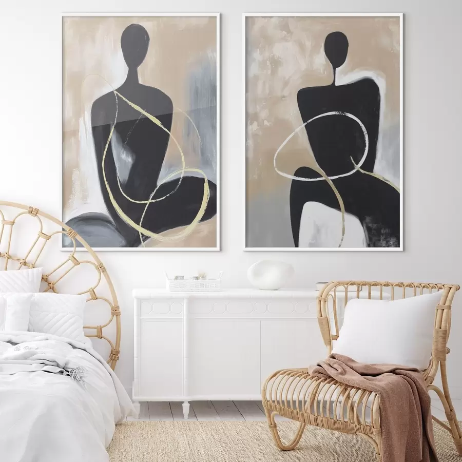 Fototapety Abstraktné siluety d00719