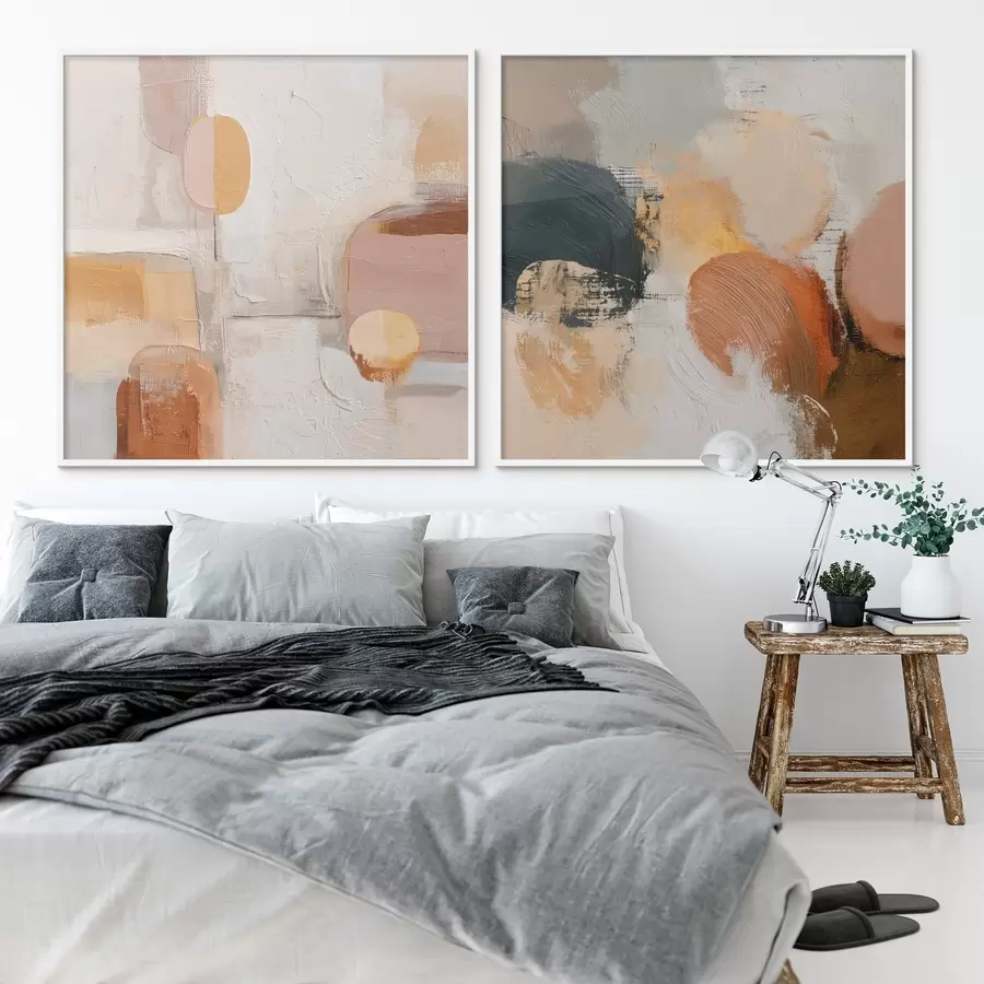 Fototapety Geometria pokoja v abstraktnom štýle d00747