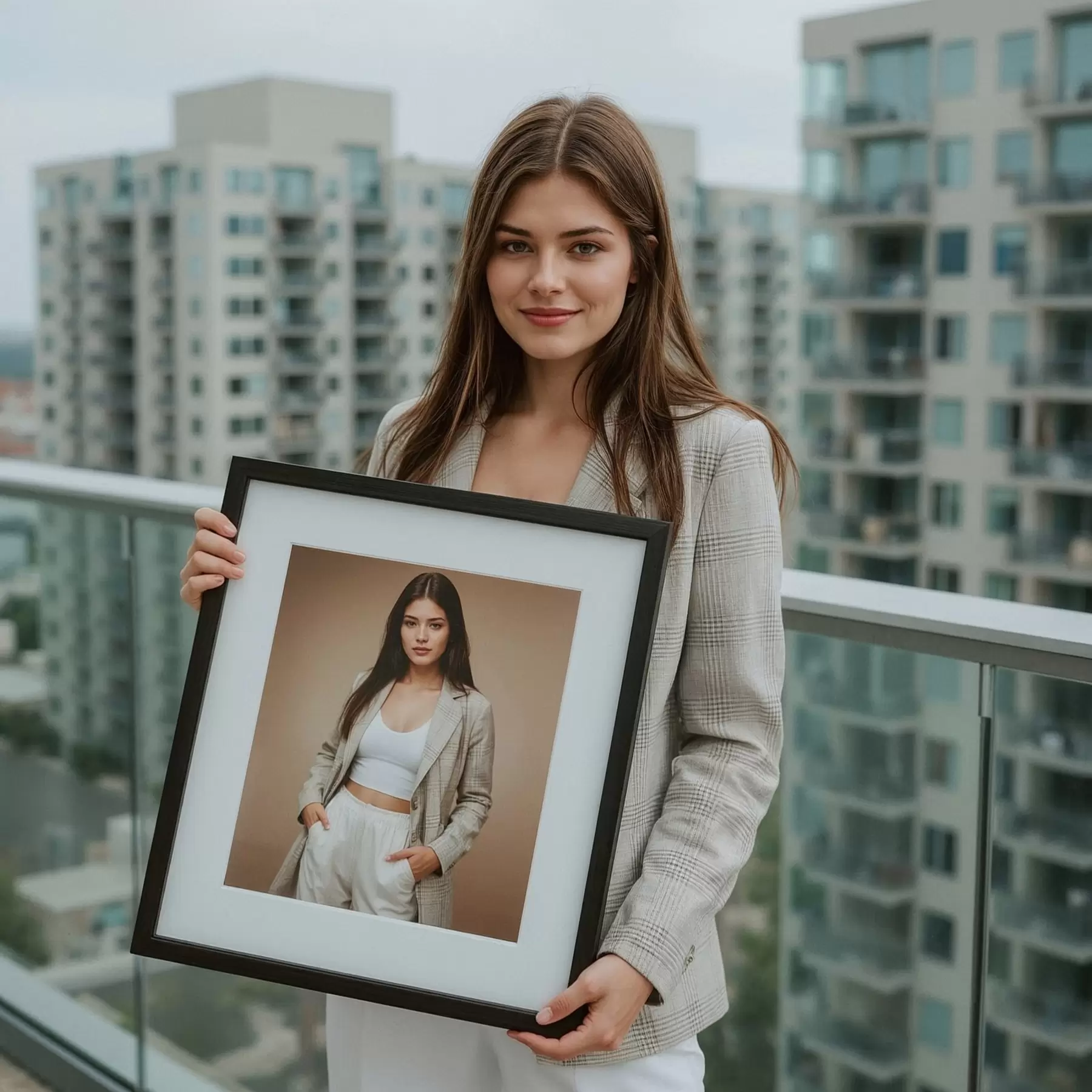 Obraz Portrét z vašej vlastnej fotografie na stene s47159