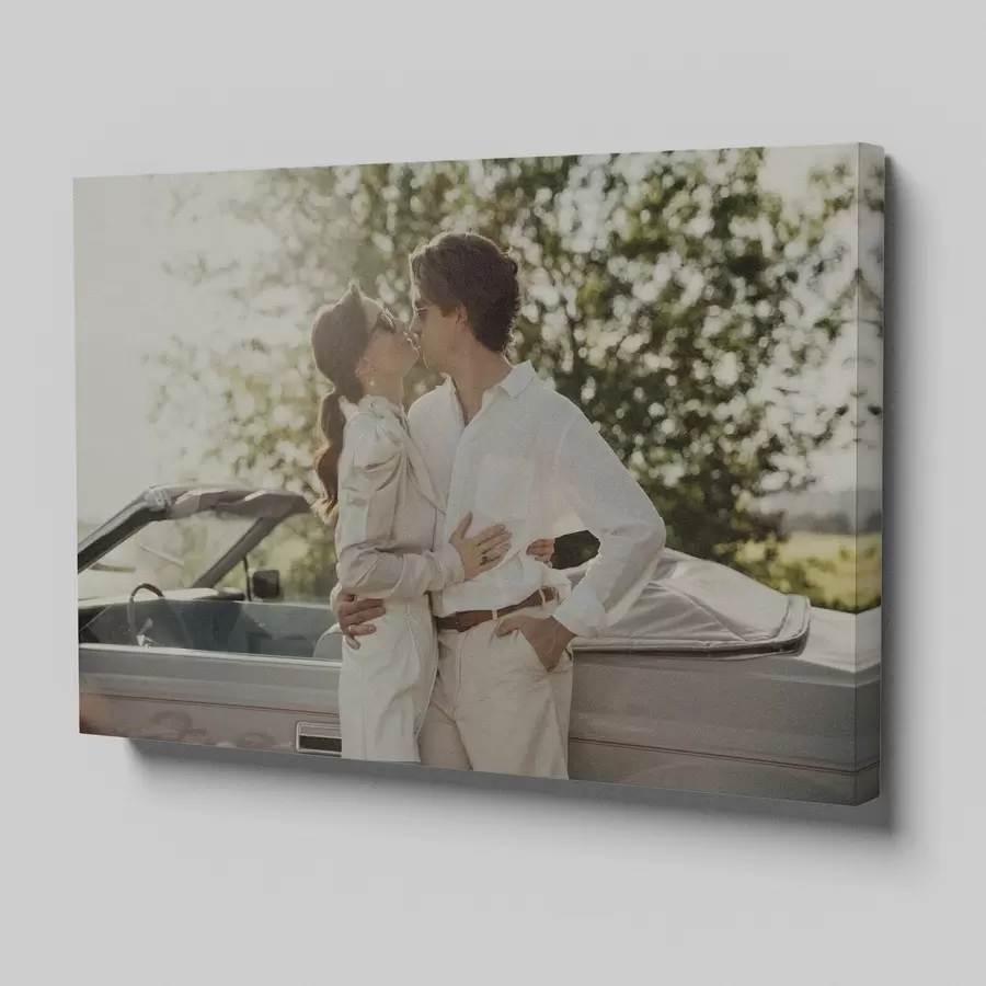 Obraz Darček v podobe obrazu z fotografie pre milencov s47164