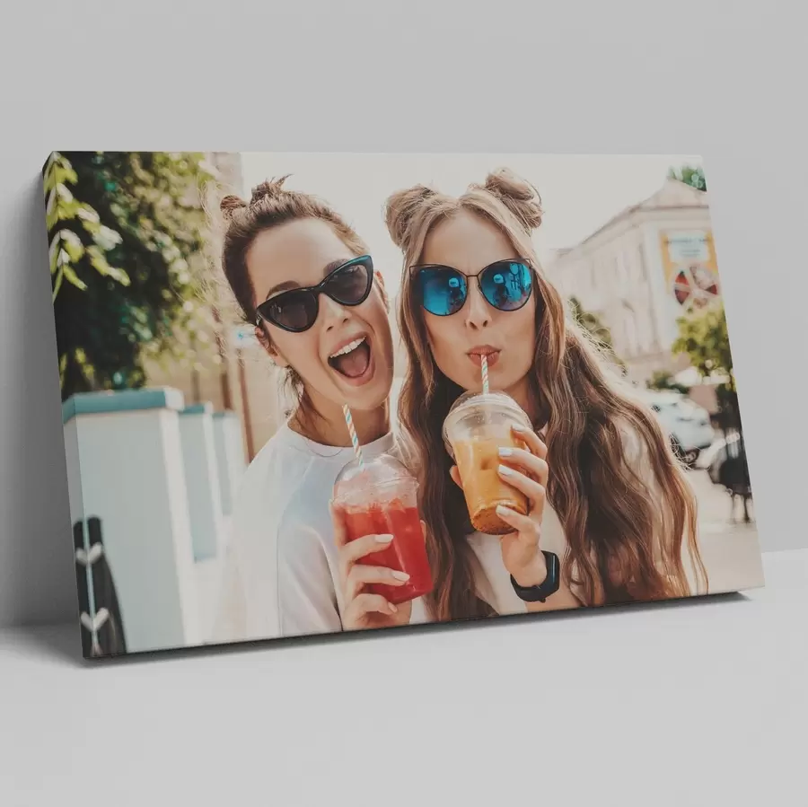 Obraz Darček pre priateľa s fotografiou na plátne s47166