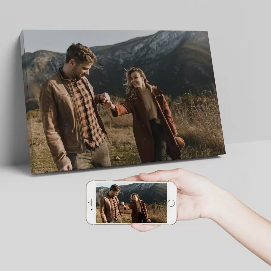 Obraz Tlač rodinných fotografií na plátno s47167