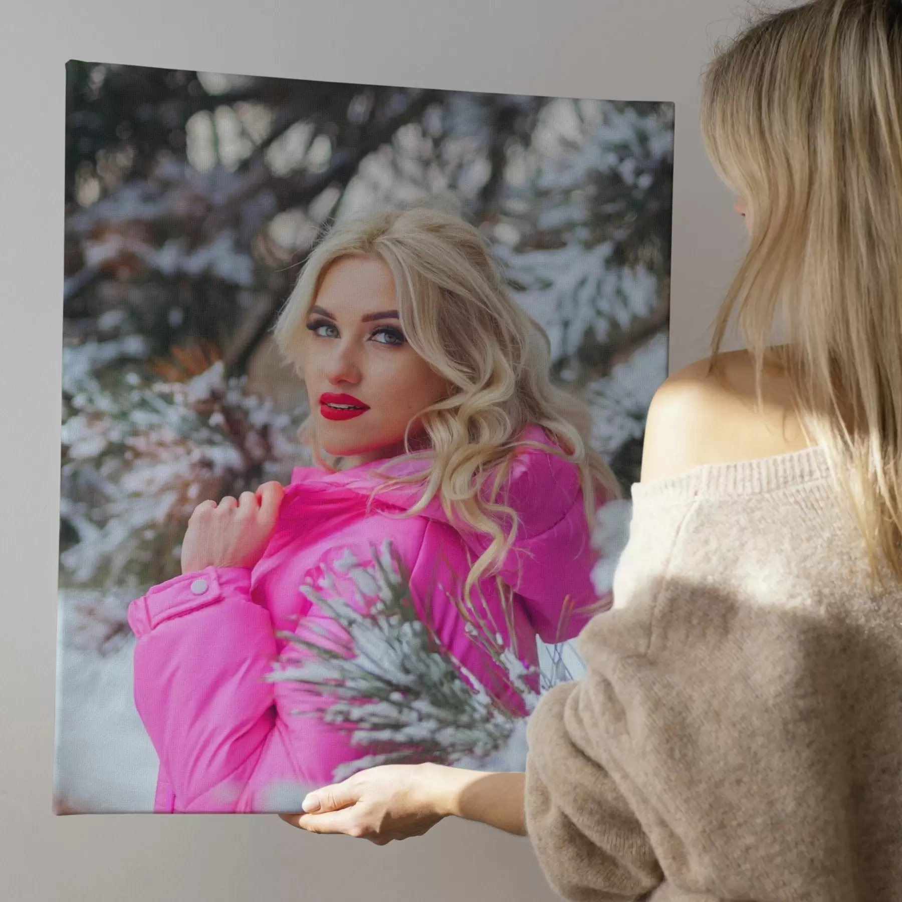 Obraz Darček v podobe maľby podľa fotografie pre dievča s47168