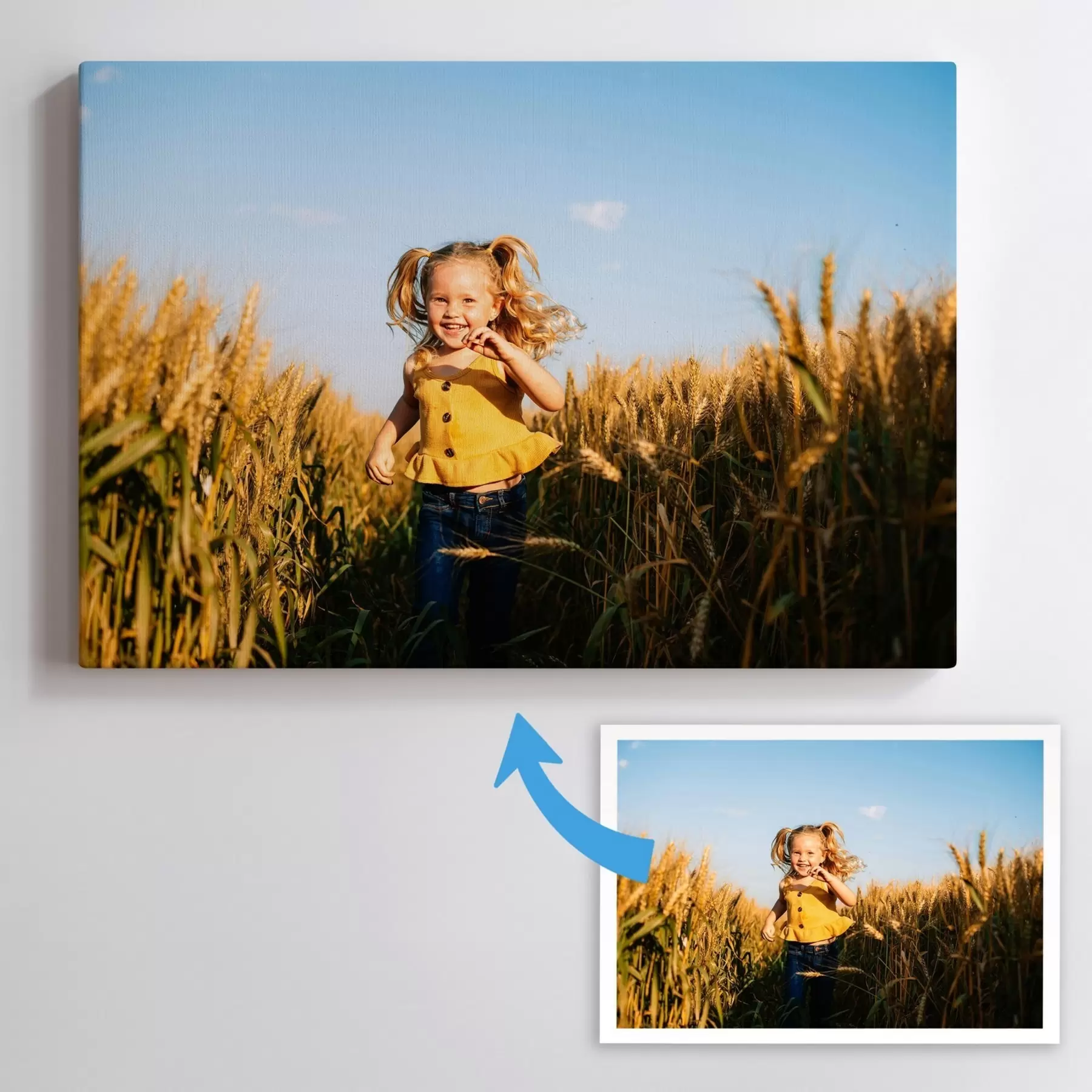 Obraz Fotografia vášho dieťaťa na plátne s47182