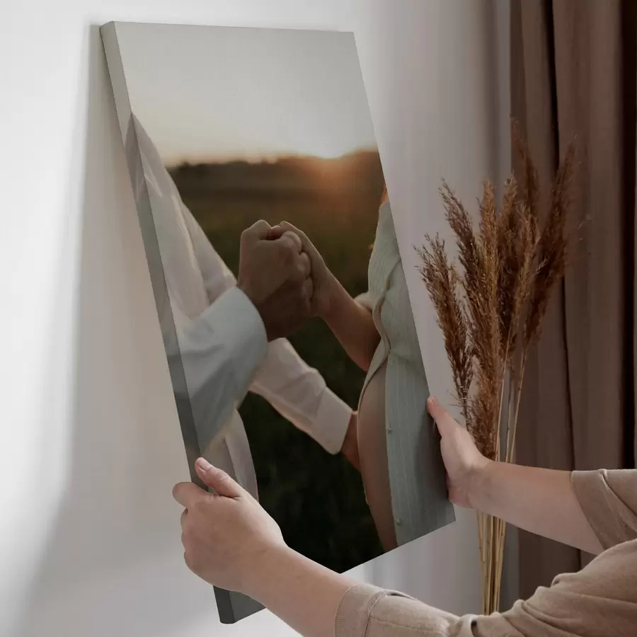 Obraz Svadobná fotografia na plátne s47184