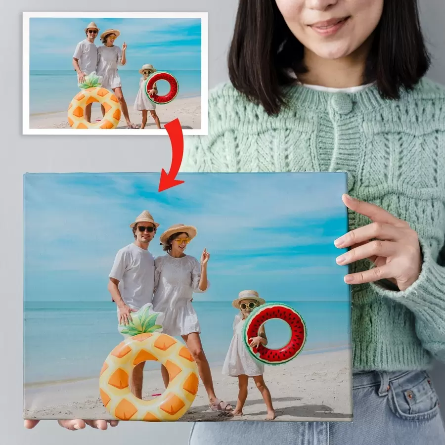 Obraz Tlač rodinných fotografií na plátno s47190