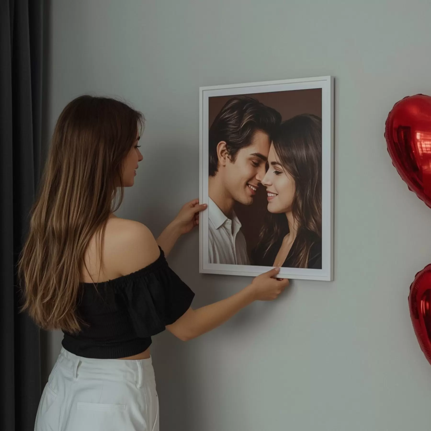 Obraz Darček pre pár na základe fotografie na plátne s47193