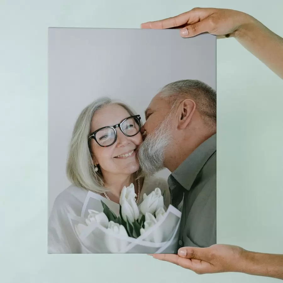 Obraz Darček pre pár na základe fotografie na plátne s47197