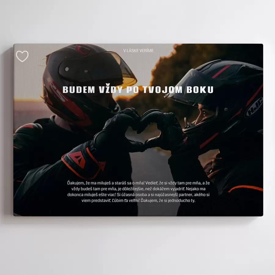 Obraz Fotokoláž na plátne pre zamilovaných s47518