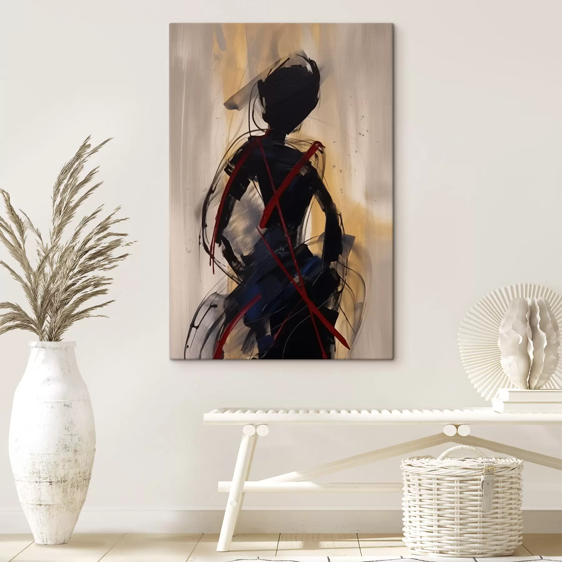 Obraz Abstraktná silueta s47344