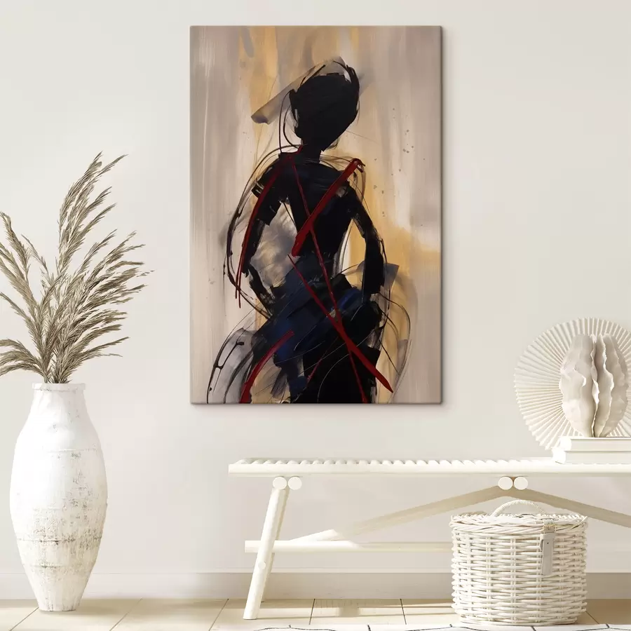 Obraz Abstraktná silueta s47344