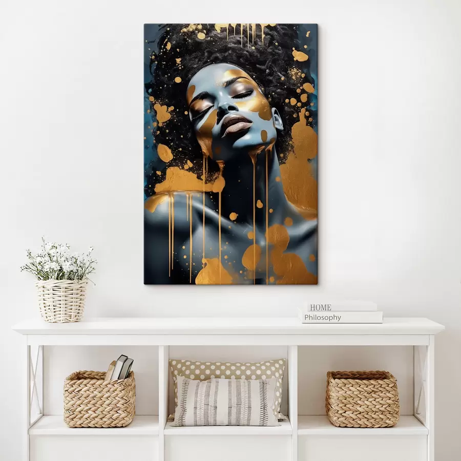 Obraz Abstraktný kvet s47381