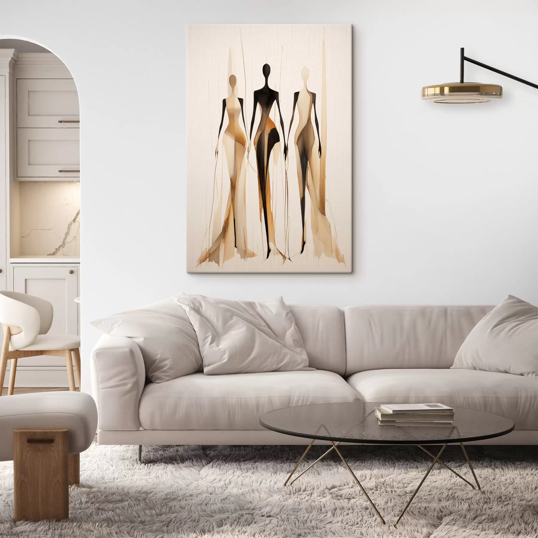 Obraz Tri siluety s47401