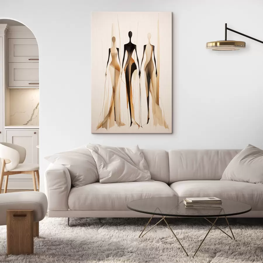 Obraz Tri siluety s47401