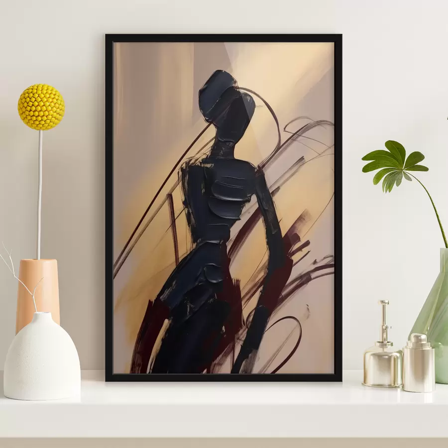 Fototapety Abstraktná silueta f47345