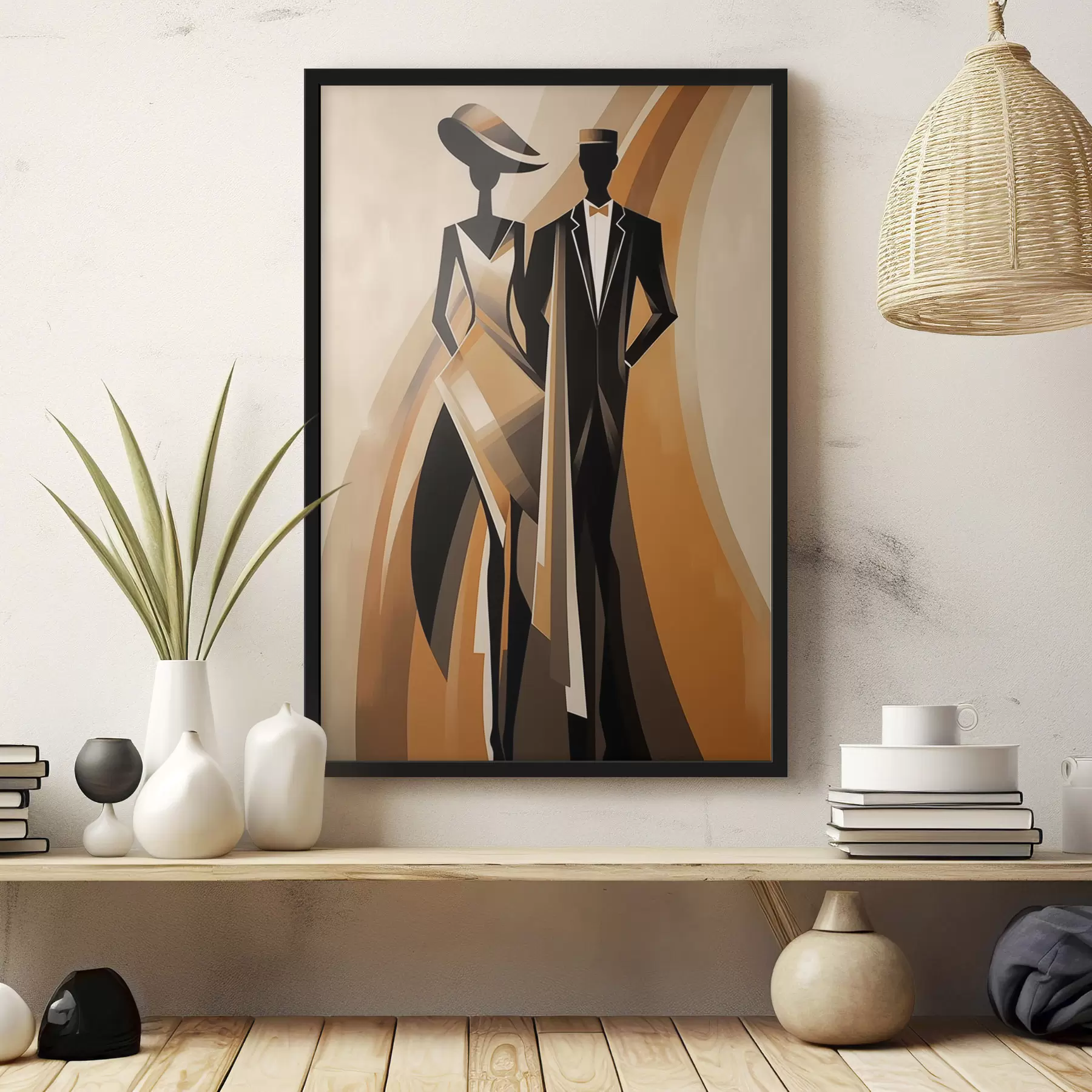 Fototapety Abstraktný pár f47357