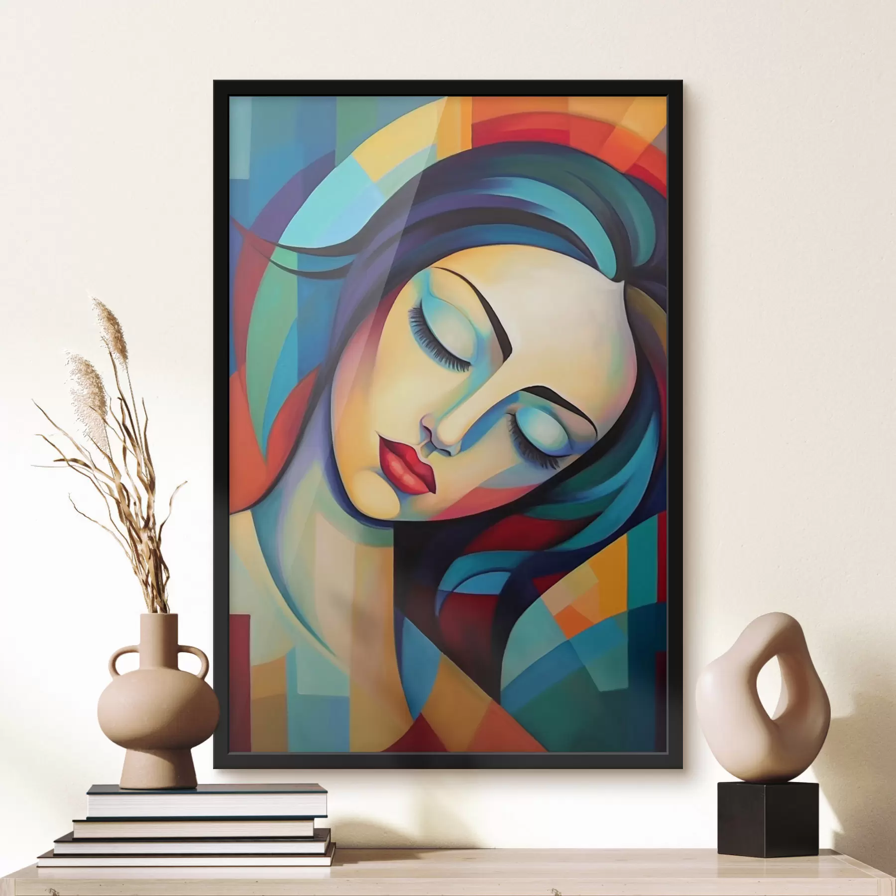 Fototapety Abstraktný portrét dievčaťa f47362