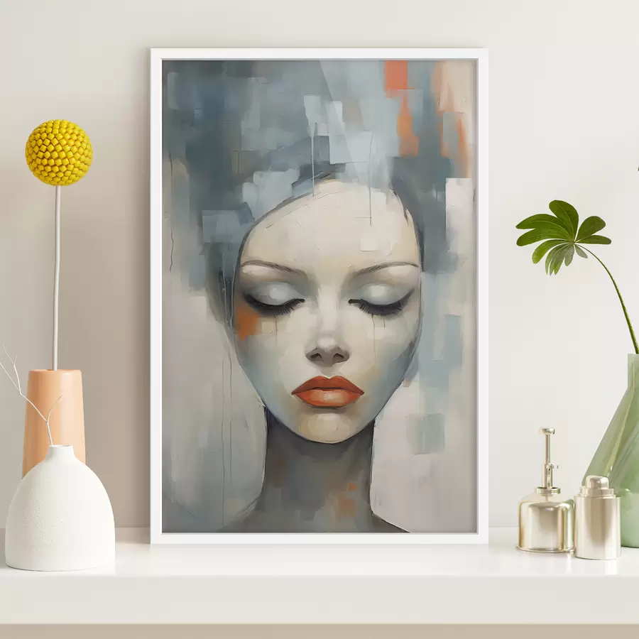 Fototapety Abstraktný portrét dievčaťa f47365