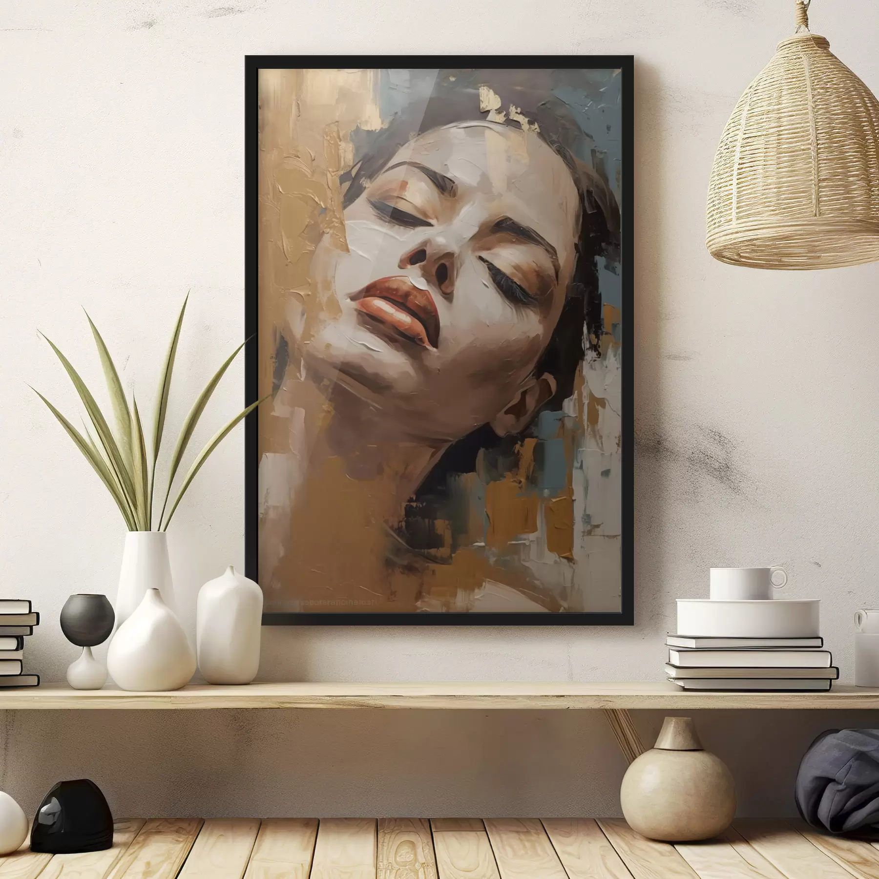 Fototapety Abstraktný portrét dievčaťa f47392