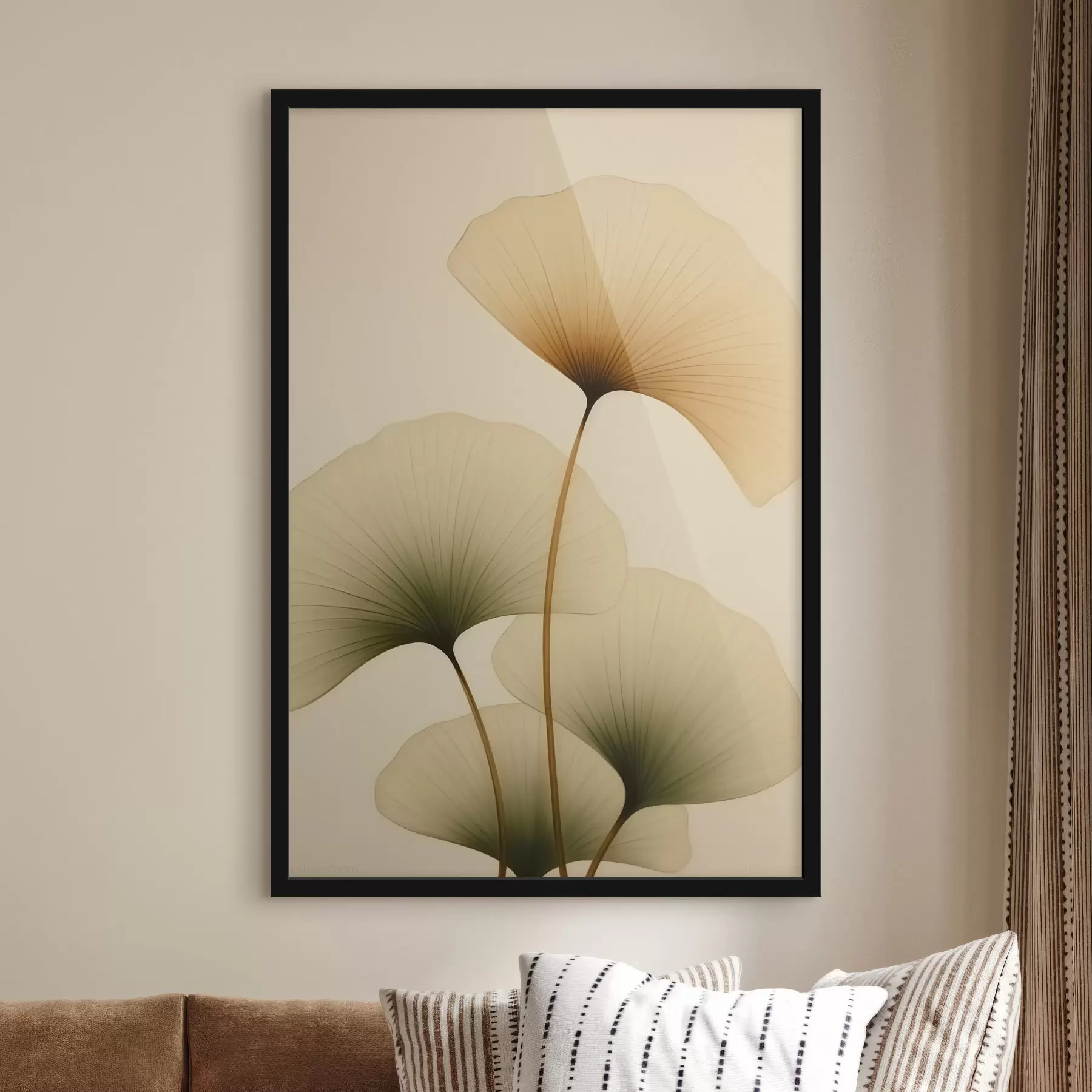 Fototapety Listy ginka f47398