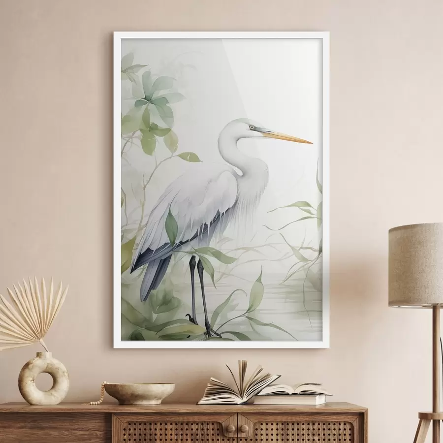 Fototapety Bocian f47509