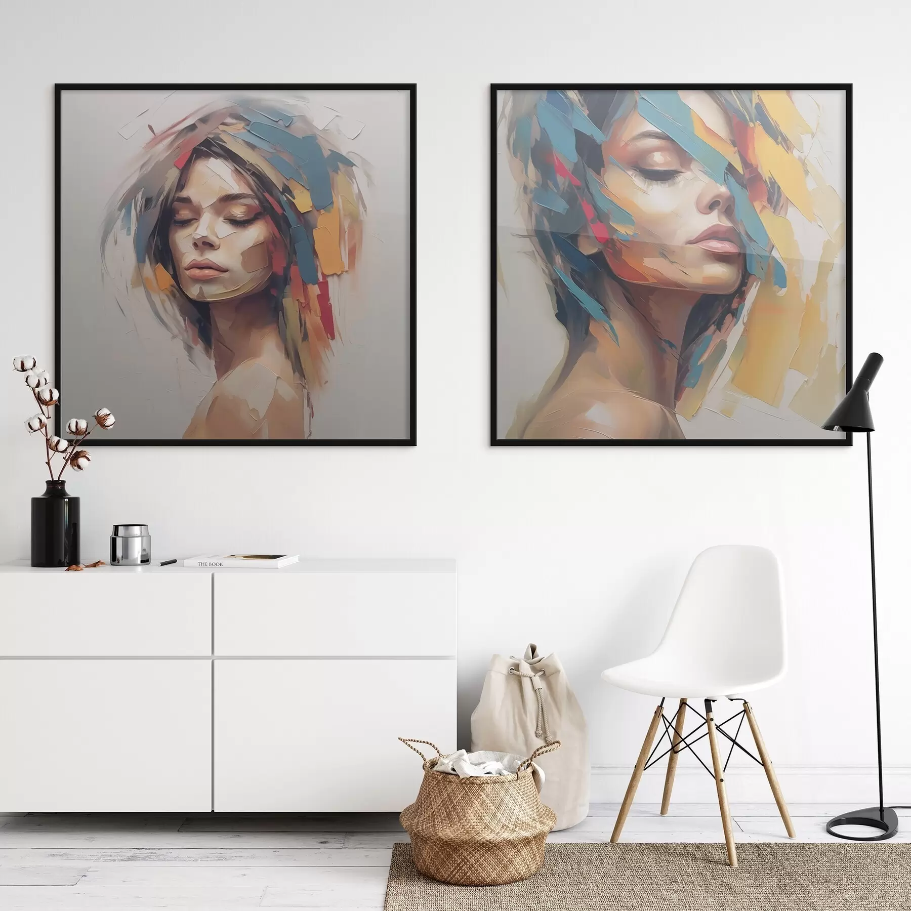 Fototapety Abstraktný portrét ženy d01081