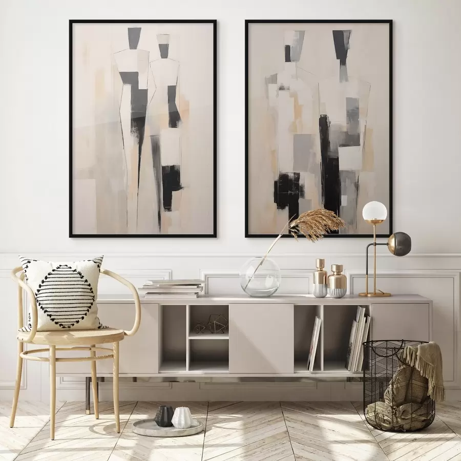 Fototapety Abstraktný pár d01111