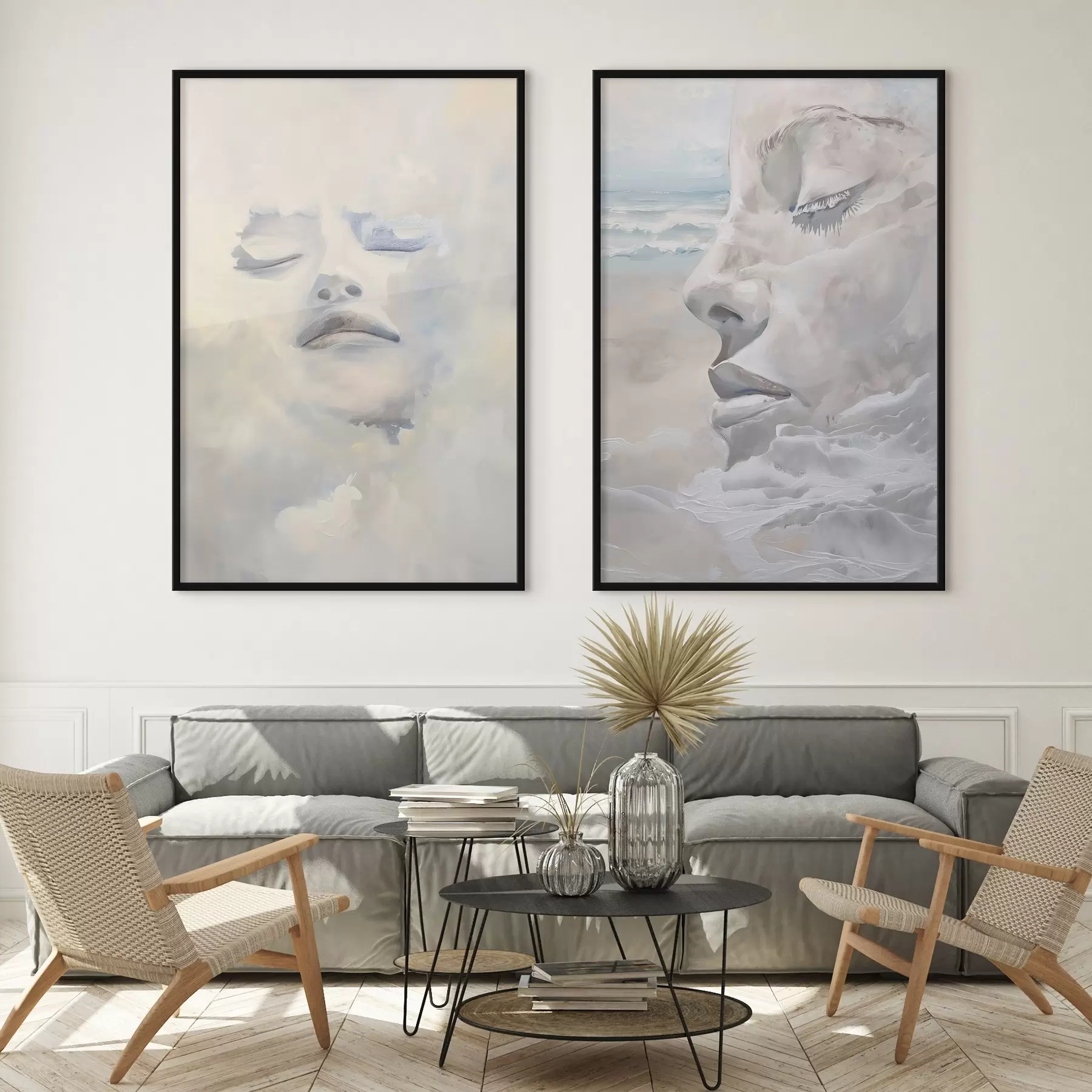 Fototapety Tvár v oblakoch d01143