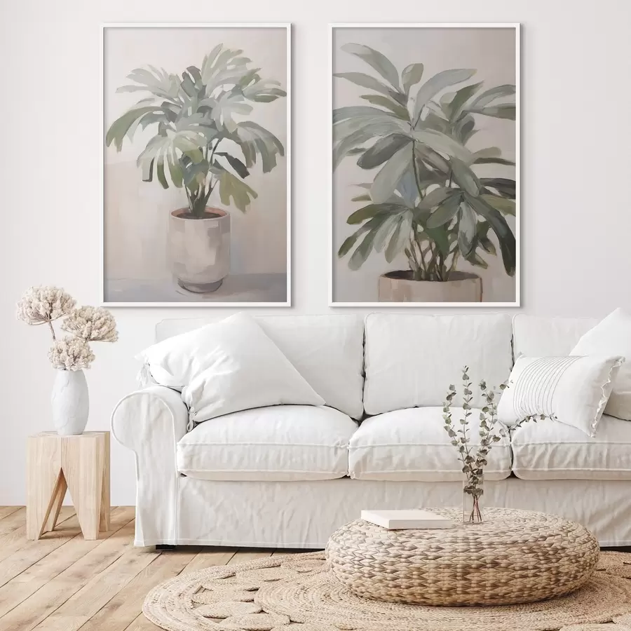 Fototapety Rastlina v črepníku d01161