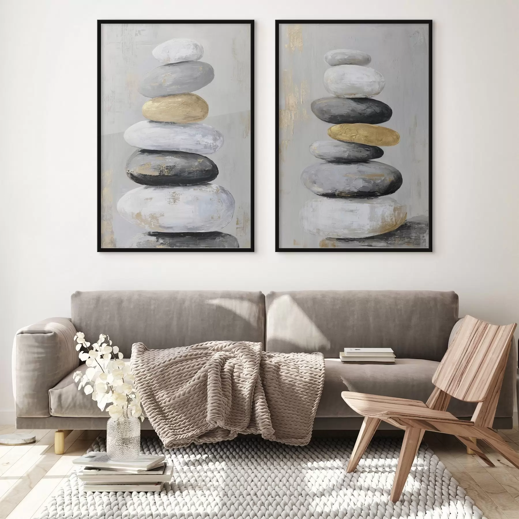 Fototapety veľké kamene v štýle maľby d01181