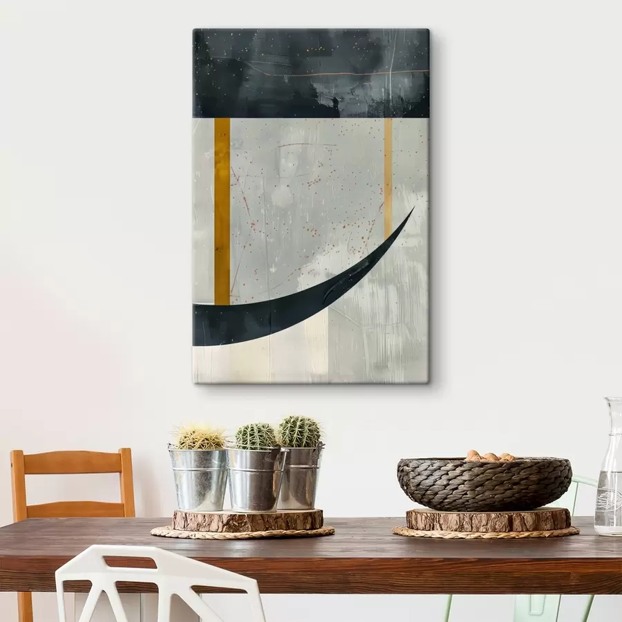 Obraz Geometria, tvary na betónovom pozadí s47635