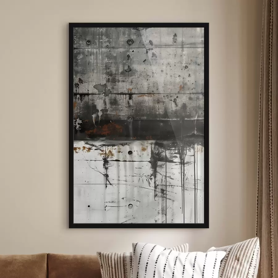 Fototapety Fľaky farby na betónovej stene, imitácia akvarelu f47633