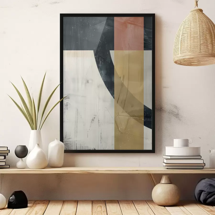 Fototapety Geometrické tvary na betónovom pozadí f47634