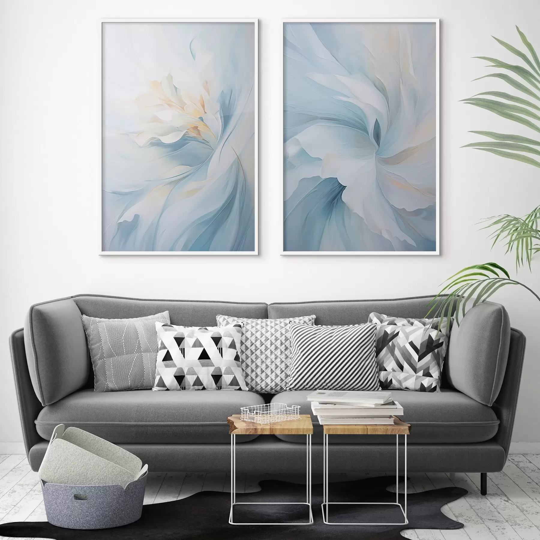 Fototapety Abstraktné jemné, priesvitné okvetné lístky víriace dovnútra s mäkkým osvetlením a maliarskou textúrou d01244