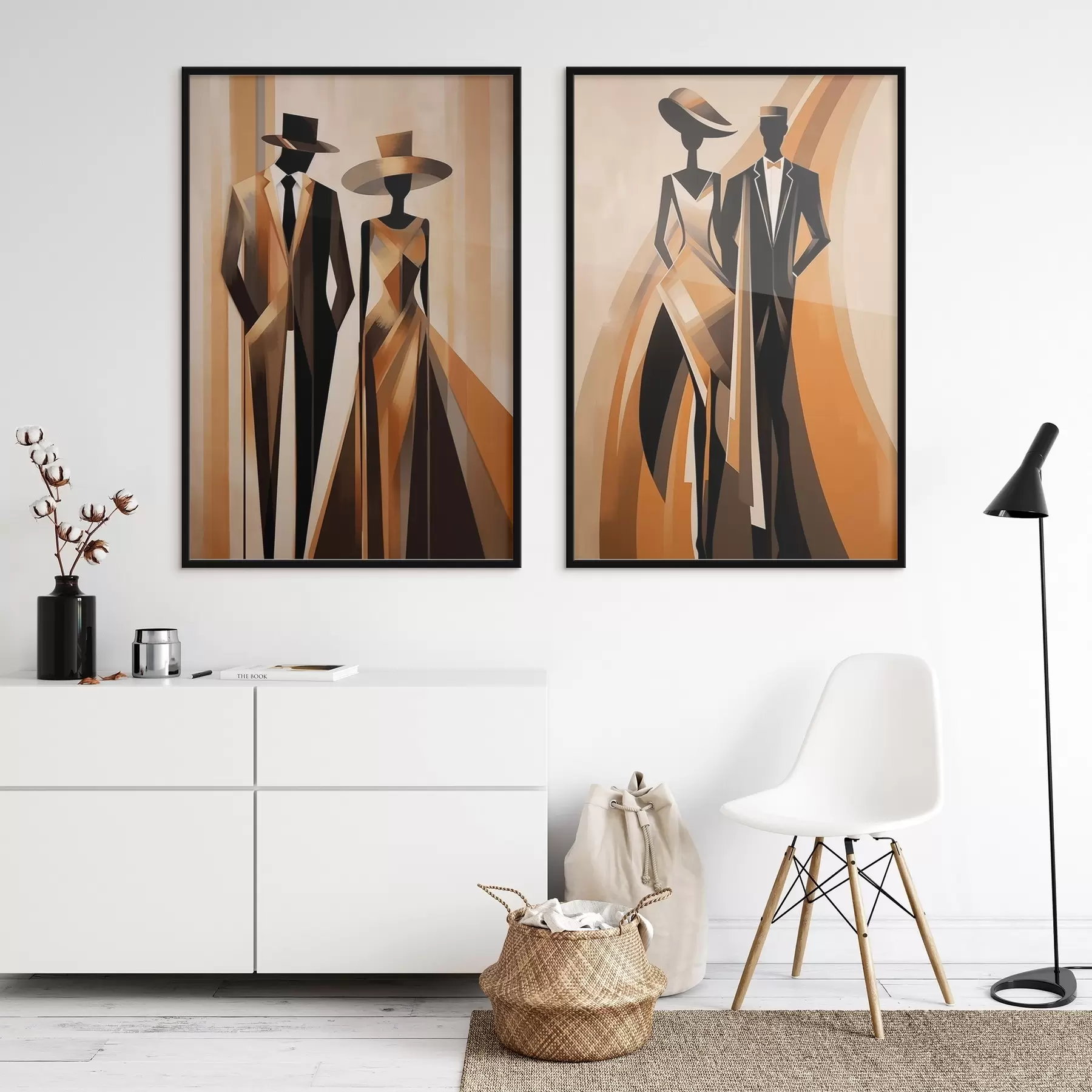 Fototapety Abstraktný pár d01200