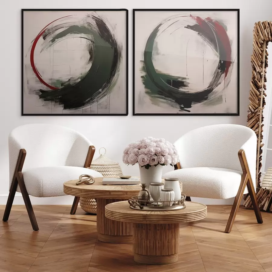 Fototapety Abstraktné kruhy d01207