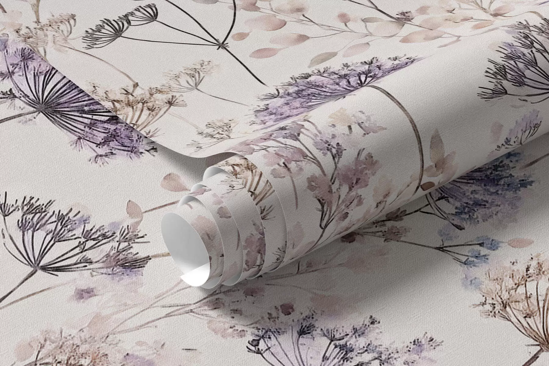 Fototapety Pastelové divoké kvety a00967